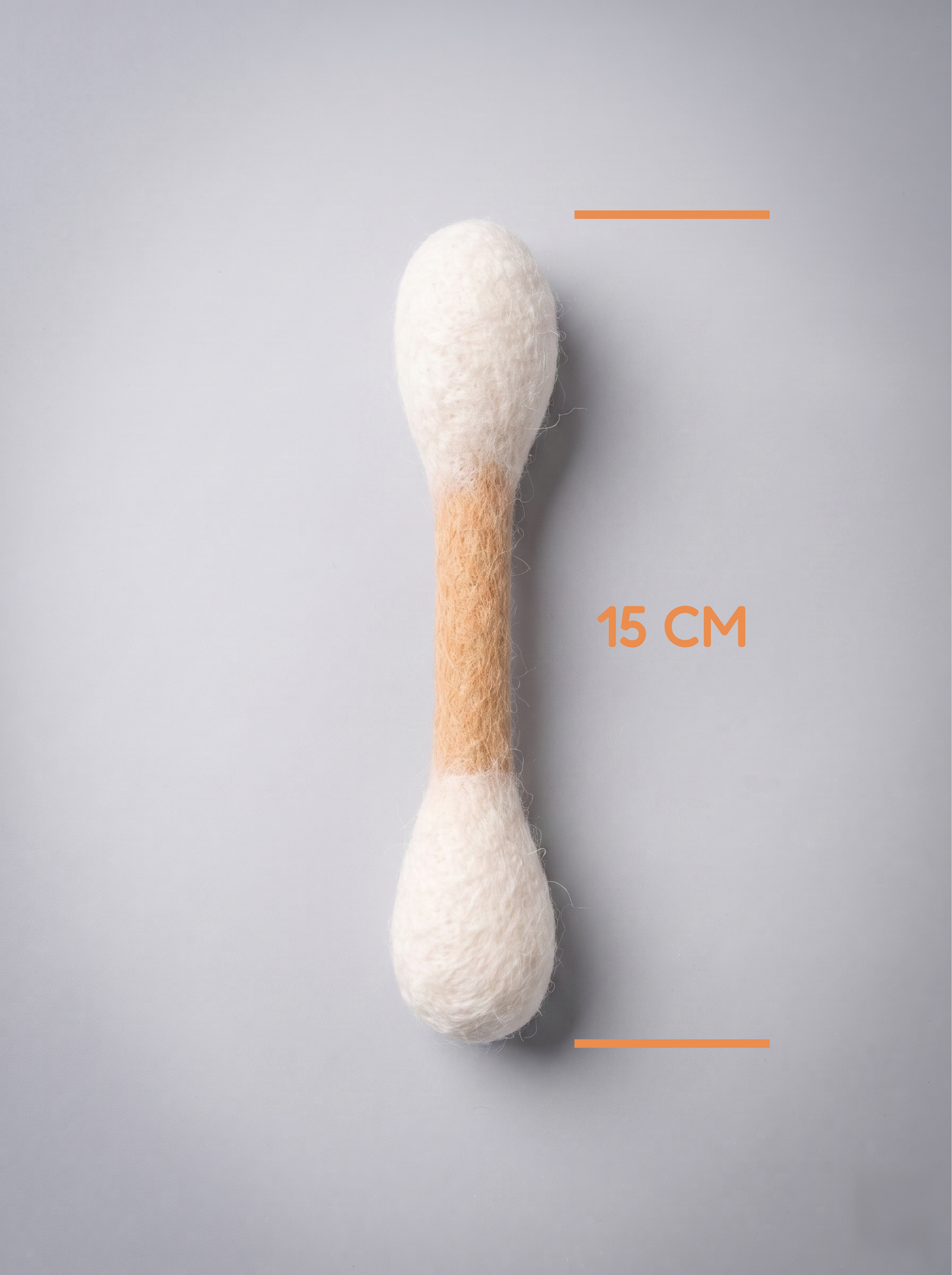 Q-tip Wool Catnip Toy
