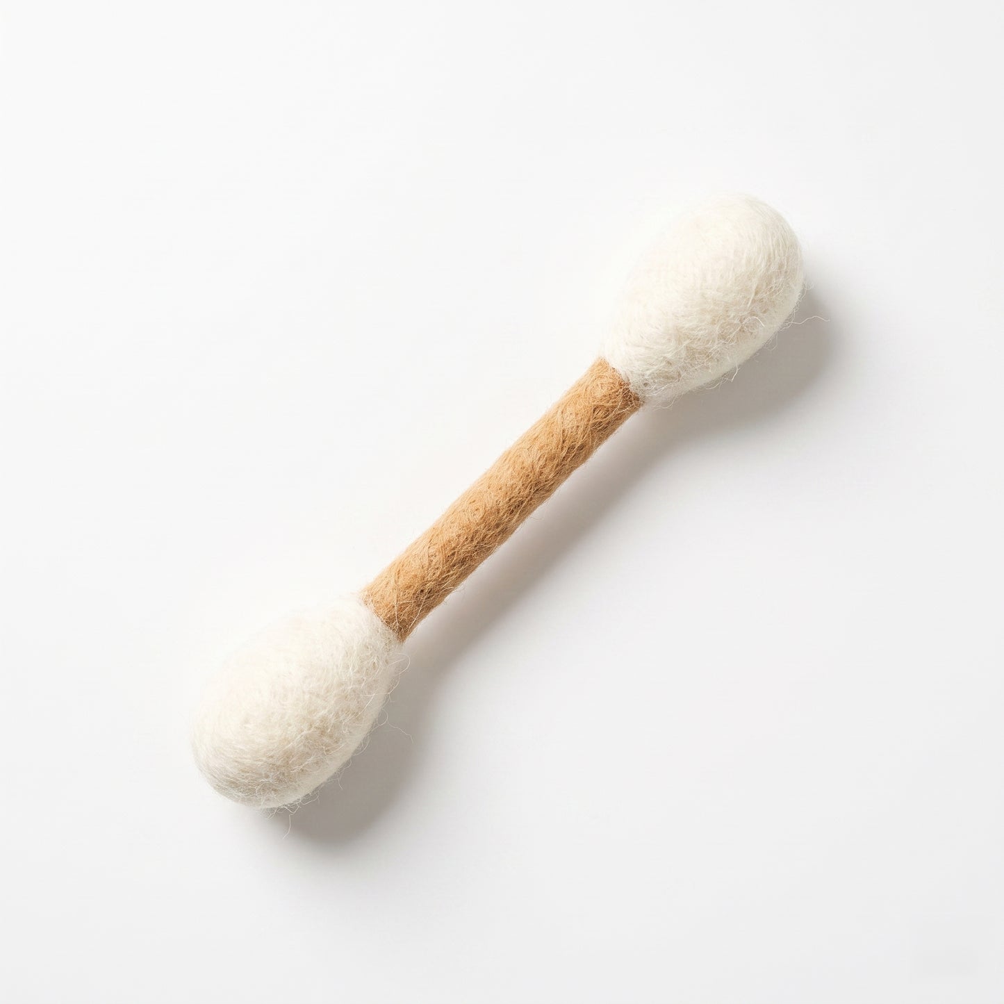Q-tip Wool Catnip Toy